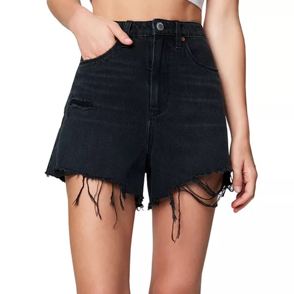 COPY - BLANKNYC The Reeve High Waist Denim Shorts In Living life, 26, NWT - Picture 1 of 5